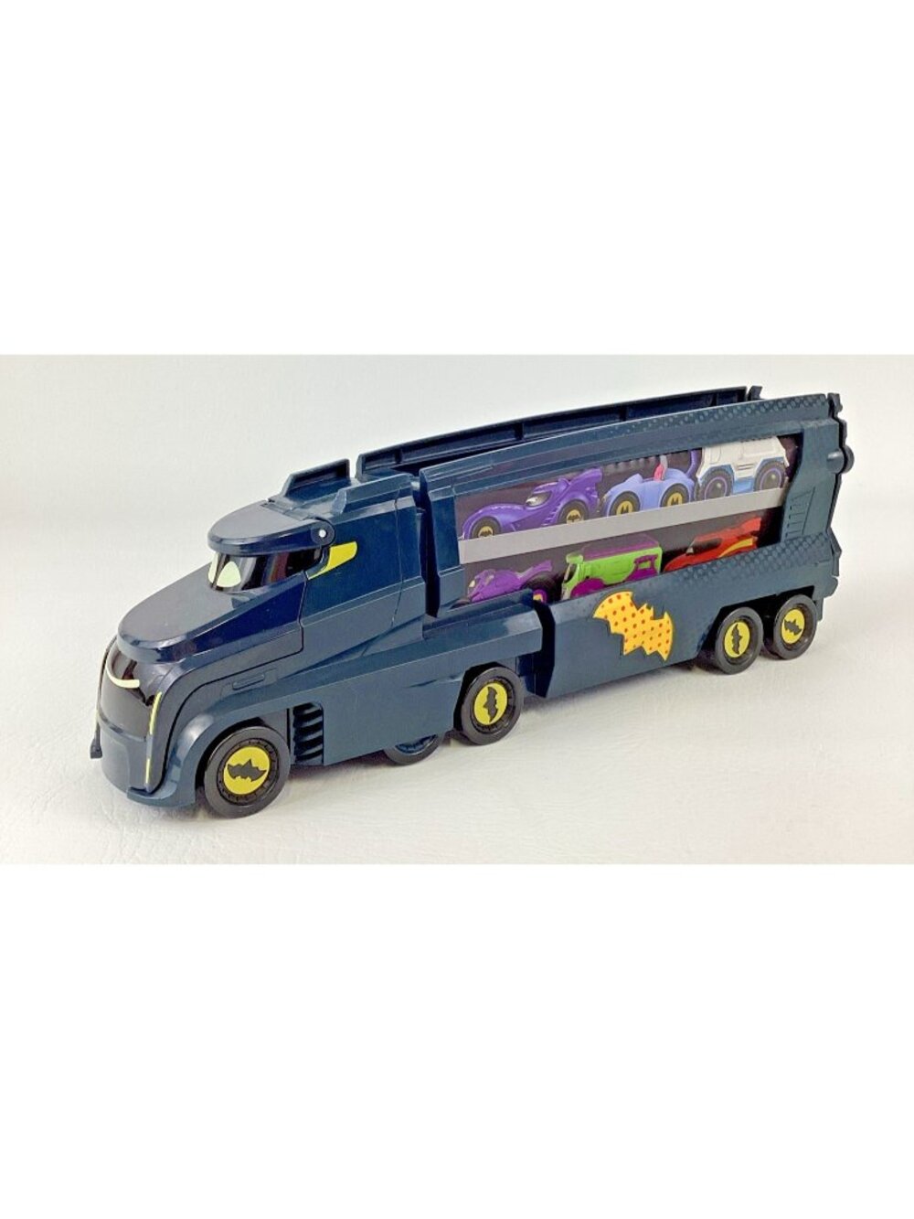 Fisher Price DC Bat Big Rig Hauler Batwheels Vehicle Storage Toy 2024